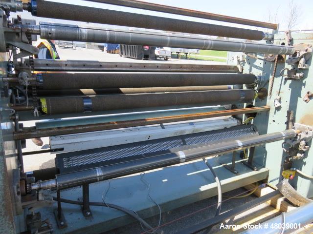 Used Dusenbery 72" Slitter-Rewinder, Model 815 GR.