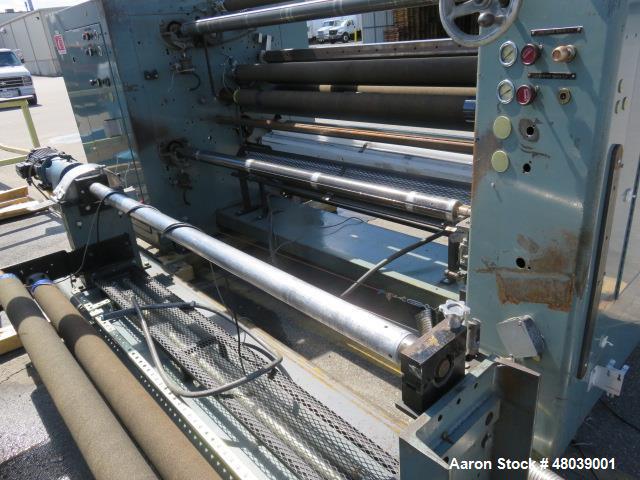 Used Dusenbery 72" Slitter-Rewinder, Model 815 GR.