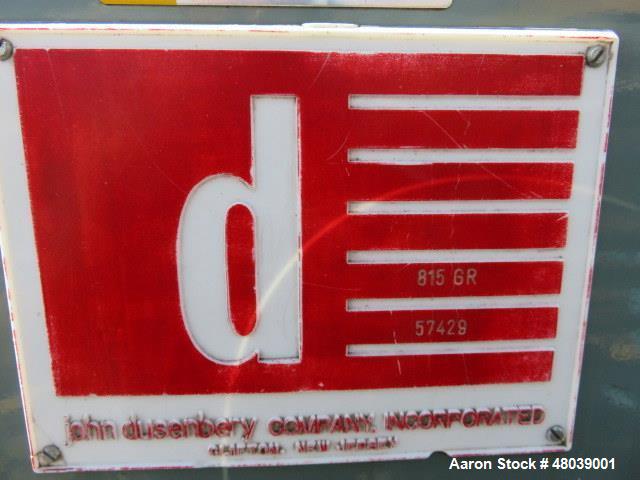 Used Dusenbery 72" Slitter-Rewinder, Model 815 GR.