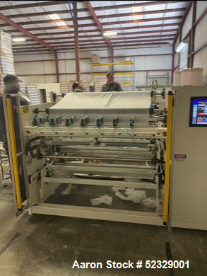 Used Pinnacle Converting Equipment Versa Perforator-Slitter And Rewinding Line