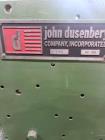 Used Dusenberry Slitter – Model 260 LS, 63” Max Width, Dual Rewind, Brake Control & EZ-Trac Tension