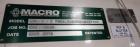 Used MACRO Shear Cut Slitting/Pull Roll Assembly – 92” Wide, 2012 Model