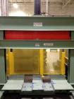Used Richmond Engineering Reel Splitter.  The system has a heavy frame, hydraulic pump, accumulator and cylinder.  The cylinder actuates a 74