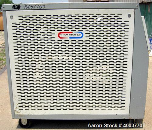 Used- Mokon Temperature Controller/Chiller, model 311-053. Two zone heating/chilling system with (2) KV7F04KU.  Heating unit...