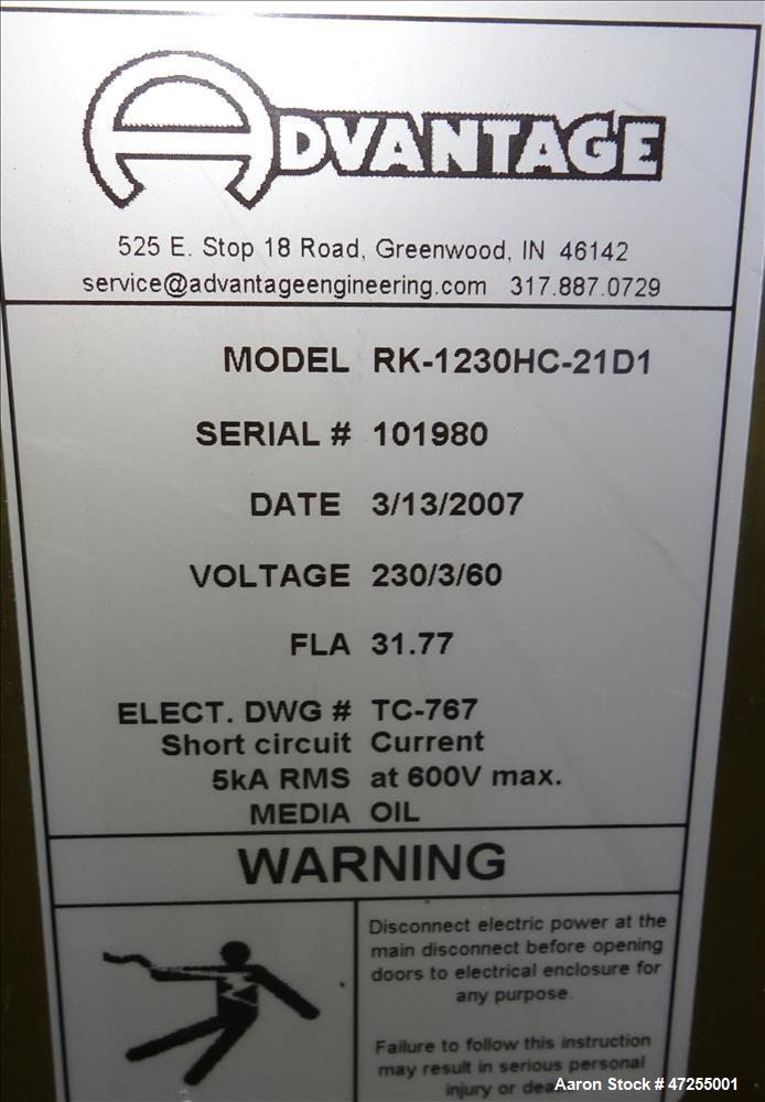 Used Advantage Engineering Regal Series Hot Oil Temperature Controller, Model R