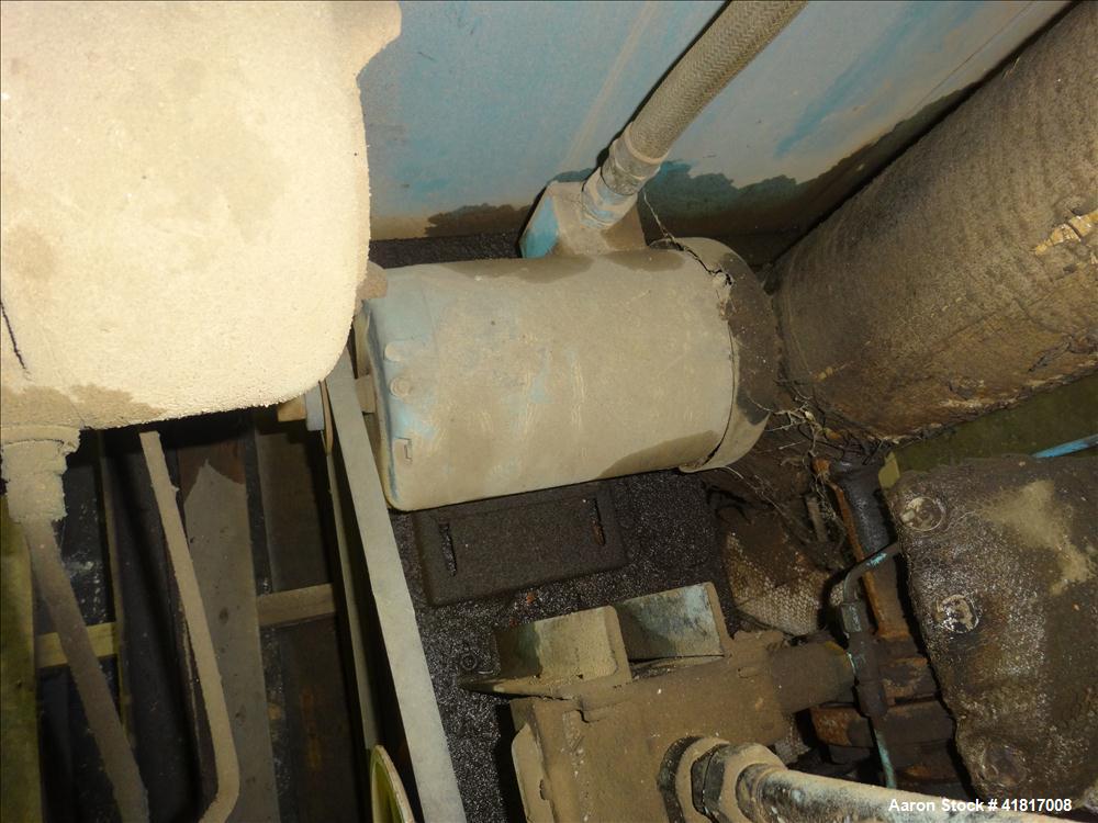 Used Budzar Hot Oil Unit. Includes air tank, approximate 5hp motor and an attached control panel. 1160 #.