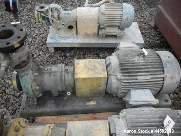 Used FTS Hot Oil System, 100 kW/hour capacity rated up to 400 deg F max operating temperature, 460 volt 3 phase 60 hz main supply, with 40 hp Kontro 3" x 2" x 8" circulation pump rated 300 gpm at 280...