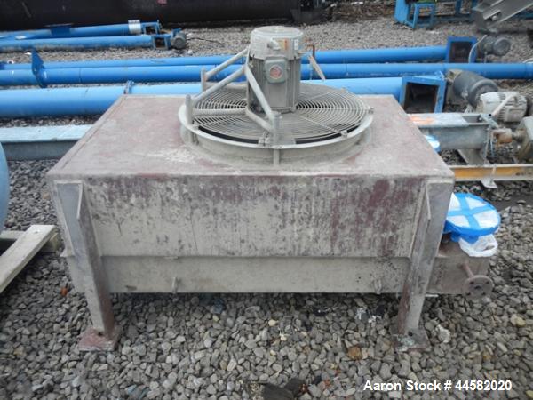 Used FTS Hot Oil System, 100 kW/hour capacity rated up to 400 deg F max operating temperature, 460 volt 3 phase 60 hz main supply, with 40 hp Kontro 3" x 2" x 8" circulation pump rated 300 gpm at 280...