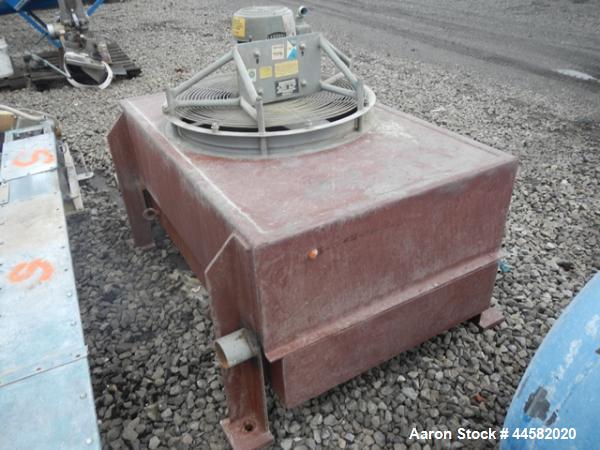 Used FTS Hot Oil System, 100 kW/hour capacity rated up to 400 deg F max operating temperature, 460 volt 3 phase 60 hz main supply, with 40 hp Kontro 3" x 2" x 8" circulation pump rated 300 gpm at 280...
