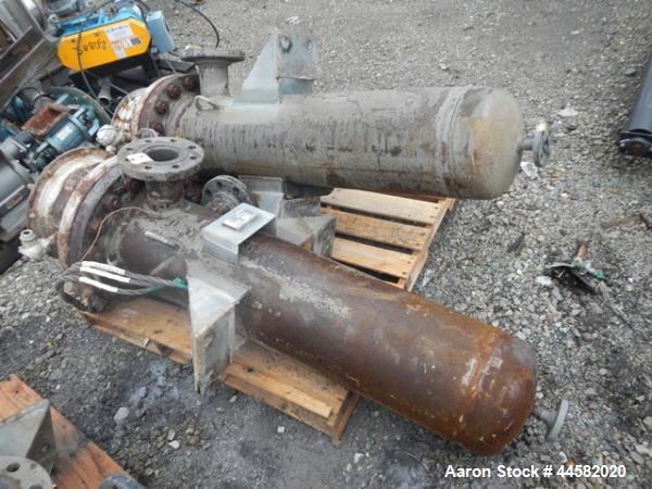 Used FTS Hot Oil System, 100 kW/hour capacity rated up to 400 deg F max operating temperature, 460 volt 3 phase 60 hz main supply, with 40 hp Kontro 3" x 2" x 8" circulation pump rated 300 gpm at 280...