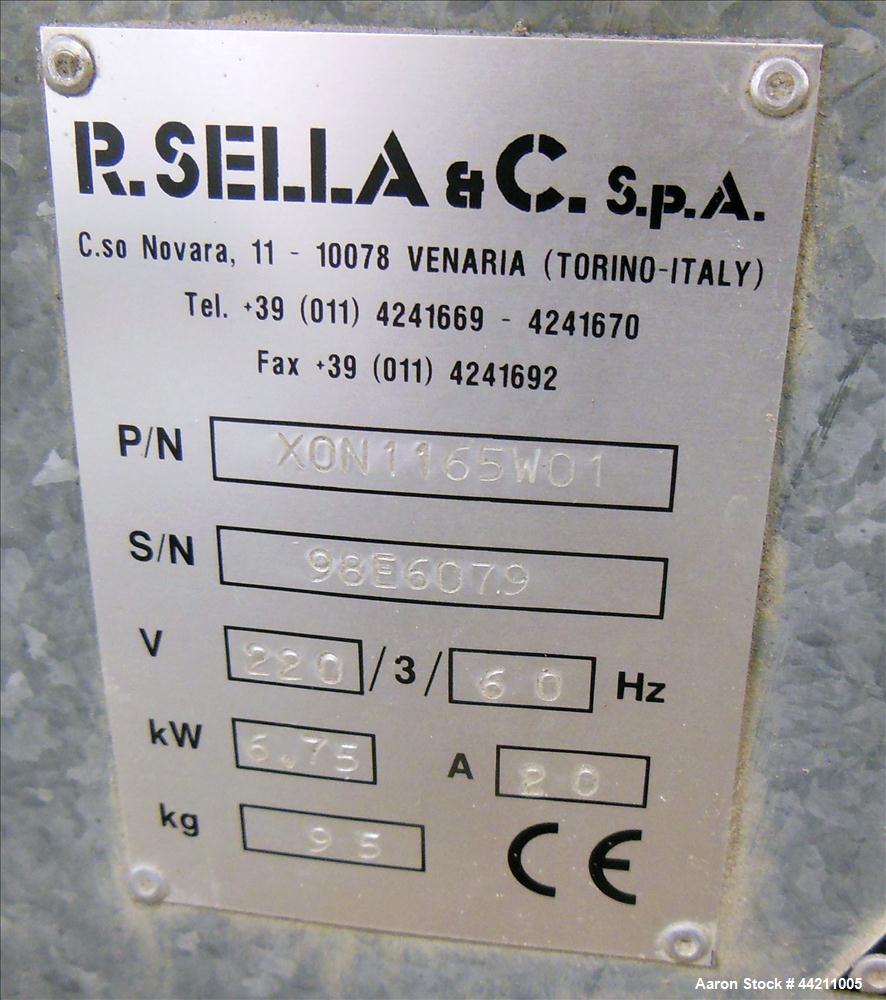 Used R. Sella Oil Heating Unit