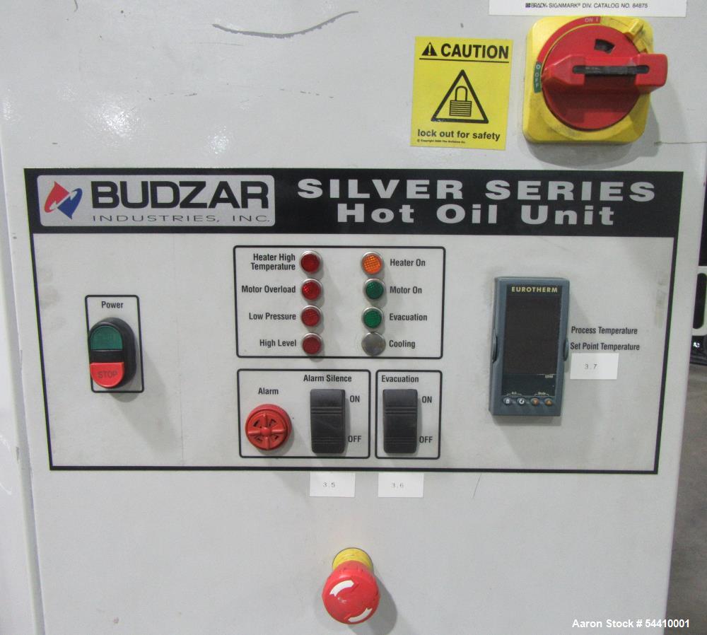 Budzar Silver Series Hot Oil Temperature Control Unit, Portable, Model 1SSOT-122