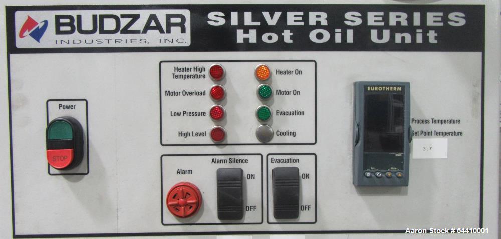 Budzar Silver Series Hot Oil Temperature Control Unit, Portable, Model 1SSOT-122
