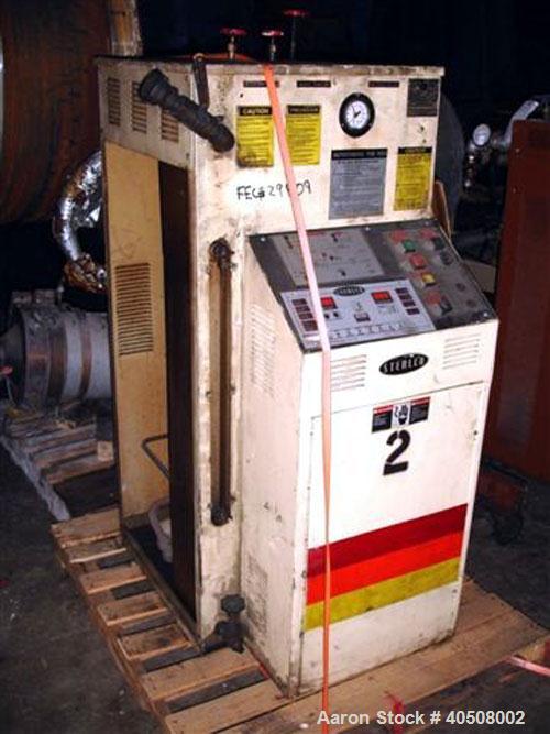 Used Sterlco Hot Oil Heater, model M9016-1, 12 kW, single zone, 460 volt with 1 hp pump.