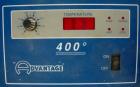 Used: Advantage hot oil temperature controller, model RK4-2460HC-SP. Maximum temperature 400 deg.f.. 3/60/460 volt,approx 24 kw, 33.8 amp. Mounted on casters. Built 2004.