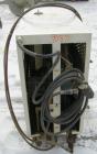 USED: Budzar Industries thermal fluid hot oil temperature controller, model 10T-1220-VLC. 3/60/460 volt, 17.4 amp. 12 kW heater. Temperature range 200 to 450 deg F. Mounted on casters.