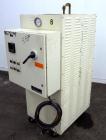 Used Chromalox Hot Oil Temperature Control Heater, 9 kW, Model OTCSW-550-9XX. Includes a control panel. Mounted on casters. 3/60/240 Volts.