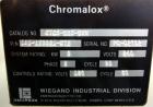 Used Chromalox Hot Oil Temperature Control Heater, 9 kW, Model OTCSW-550-9XX. Includes a control panel. Mounted on casters. 3/60/240 Volts.