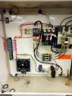 Used Chromalox Hot Oil Temperature Control Heater, 9 kW, Model OTCSW-550-9XX. Includes a control panel. Mounted on casters. 3/60/240 Volts.