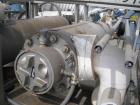 Used Chromalox Electric Oil Heater, 60 kw capacity, electrically heated bayonet heater, 480 volt, 3 phase, skid mounted with Kontro centrifugal circulation pump, carbon steel construction, 7.5 hp, 60...