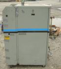 Used Cincinnati Milacron Hot Oil Temperature Control Unit,model CD0TC-100, 12 kw, 2 zones. Temperature range 100-500 deg F. 3/60/460 volt, 40 amp. Mounted on casters.