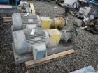 Used FTS Hot Oil System, 100 kW/hour capacity rated up to 400 deg F max operating temperature, 460 volt 3 phase 60 hz main supply, with 40 hp Kontro 3