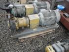 Used FTS Hot Oil System, 100 kW/hour capacity rated up to 400 deg F max operating temperature, 460 volt 3 phase 60 hz main supply, with 40 hp Kontro 3