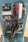 Used Advantage hot oil temperature control unit, model HSO-1830HC-41D2.  Rated 18 kw/zone, temperature range 100 - 500 degrees F, max operating pressure 100 psi.  1 hp, 3/60/480 volt.  Regal control ...