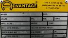 Used Advantage hot oil temperature control unit, model HSO-1830HC-41D2.  Rated 18 kw/zone, temperature range 100 - 500 degrees F, max operating pressure 100 psi.  1 hp, 3/60/480 volt.  Regal control ...