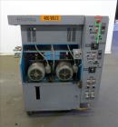 Used Mokon 12 Kw Oil Heater, Model MR4S06-EZ. (2) Zones, 6kW each. Driven by 1-1/2 hp motors. 3/60/480 volt. Mounted on a carbon steel frame. Serial# 29408, built 1993.