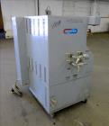 Used Mokon 12 Kw Oil Heater, Model MR4S06-EZ. (2) Zones, 6kW each. Driven by 1-1/2 hp motors. 3/60/480 volt. Mounted on a carbon steel frame. Serial# 29408, built 1993.