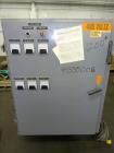 Used- Mokon 12 Kw Oil Heater, Model MR4S06-EZ. (2) Zones, 6kW each. Driven by 1-1/2 hp motors. 3/60/480 volt. Mounted on a c...