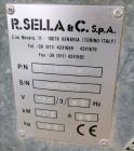 Used R. Sella Oil Heating Unit