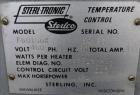 Used Sterlco Hot Oil Unit Model F6016DX, 24 KW,