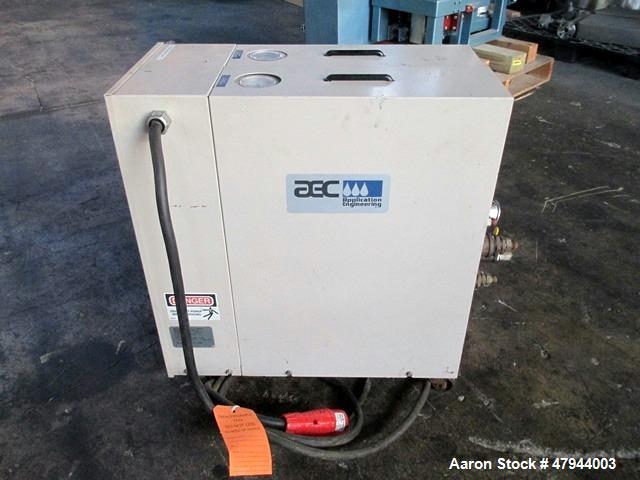 Used AEC TrueTemp Series Water Temperature Control Unit, Model TDWF7M09S4. 9KW, 3/60/460 volt. Serial# 98E5378.