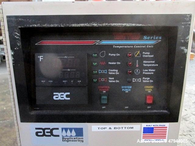 Used AEC TrueTemp Series Water Temperature Control Unit, Model TDWF7M09S4. 9KW, 3/60/460 volt. Serial# 98E5378.