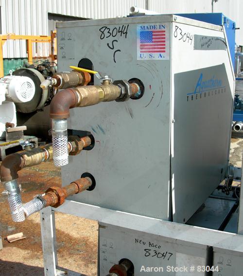 USED: Berg water temperature control unit, model B1120X. 9 kw, single zone, 3/60/460 volt, 14 amp, max temp 250 deg F. Mounted on casters.