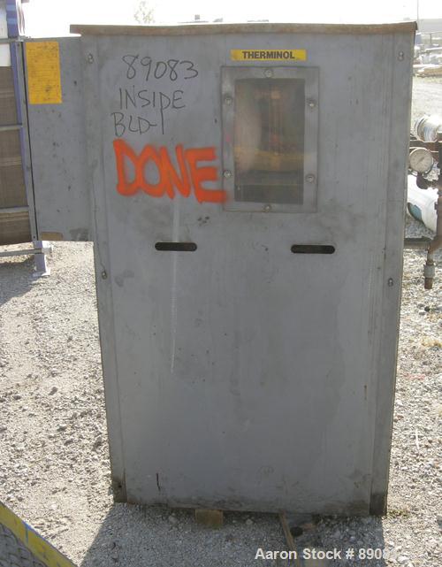 USED: Budzar temperature controller, model 10T-1820-GOL. (2) 9 kW heaters. 3/60/460 volt, 25 amp. Operating temp range 50-450 deg F. 50 psig max.