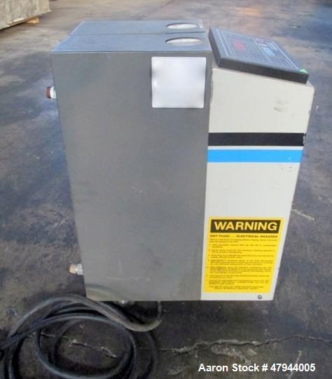 Used Cincinnati Milacron Water Temperature Control Unit, Model MWC-75. 0.75hp, maximum set temperature 250 degrees F. 3/60/480 volt, 20 amp. Serial# 3931A03-91-32.