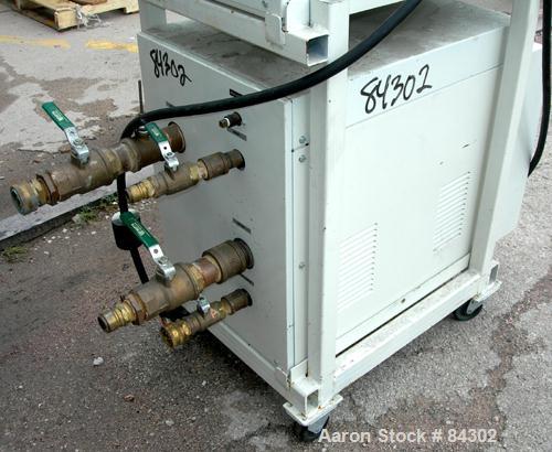 USED: Delta T Systems Water Temperature Control Unit, model AB461S, 9 kw. 250 degrees F max temperature range. Single zone, 3/60/460 volt, 14 amp. Unit requires a controller.