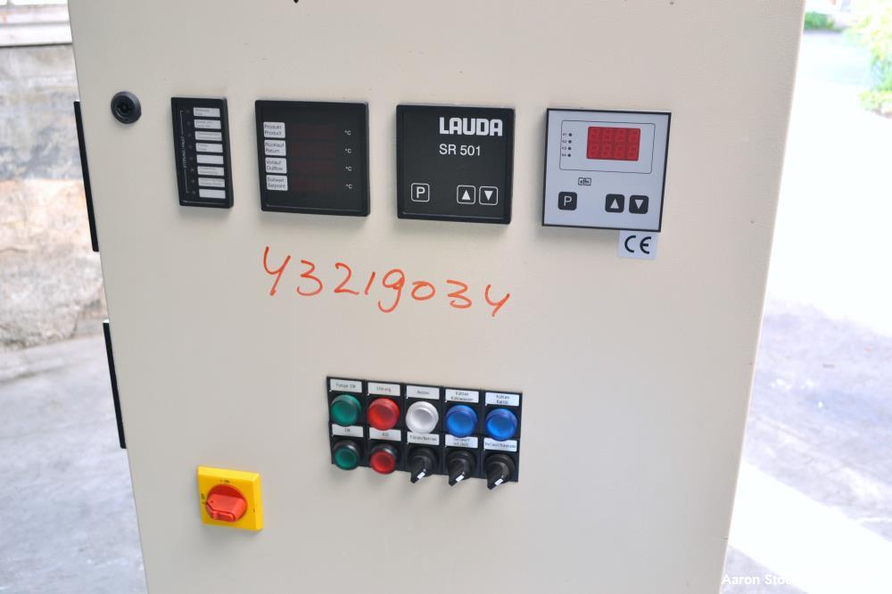 Used Lauda 28kW Secondary Circle Unit Heater, Type TR400HKK. Temperature range -60 to 200 degrees C. (-76 to 392 F.). 3/50/400 volt. Mounted on casters. Built 2000.