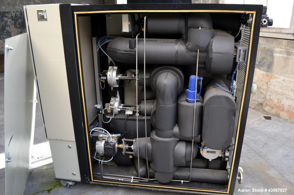Used Lauda 28kW Secondary Circle Unit Heater, Type TR400HKK. Temperature range -60 to 200 degrees C. (-76 to 392 F.). 3/50/400 volt. Mounted on casters. Built 2000.