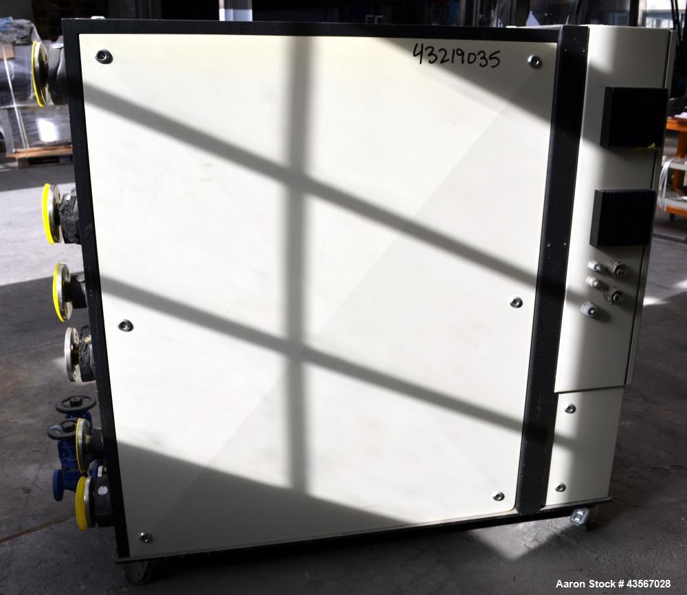 Used Lauda 29kW Secondary Circle Unit Heater, Type TR400HKK. Temperature range -60 to 200 degrees C. (-76 to 392 F.). 3/50/400 volt. Mounted on casters. Built 2002.