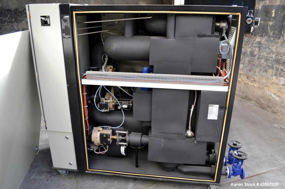 Used Lauda 29kW Secondary Circle Unit Heater, Type TR400HKK. Temperature range -60 to 200 degrees C. (-76 to 392 F.). 3/50/400 volt. Mounted on casters. Built 2002.