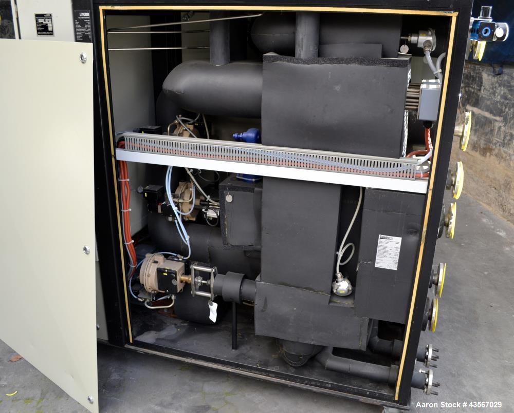 Used Lauda 24kW Secondary Circle Unit Heater, Type TR400HKK. Temperature range -60 to 200 degrees C. (-76 to 392 F.). 3/50/400 volt. Mounted on casters. Built 2002.