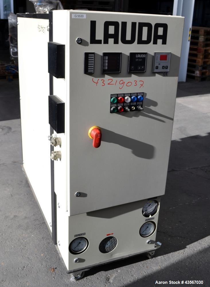 Used- Lauda 24kW Secondary Circle Unit Heater, Type TR400HKK. Temperature range -60 to 200 degrees C. (-76 to 392 F.). 3/50/...