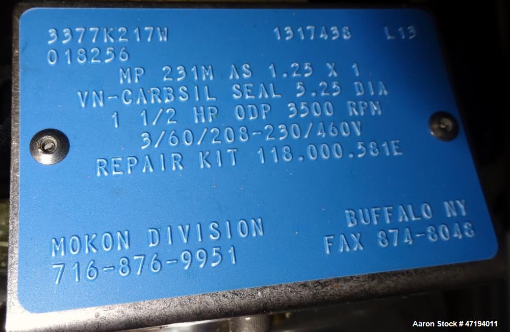 Unused- Mokon Duratherm Circulating Water Temperature Control System