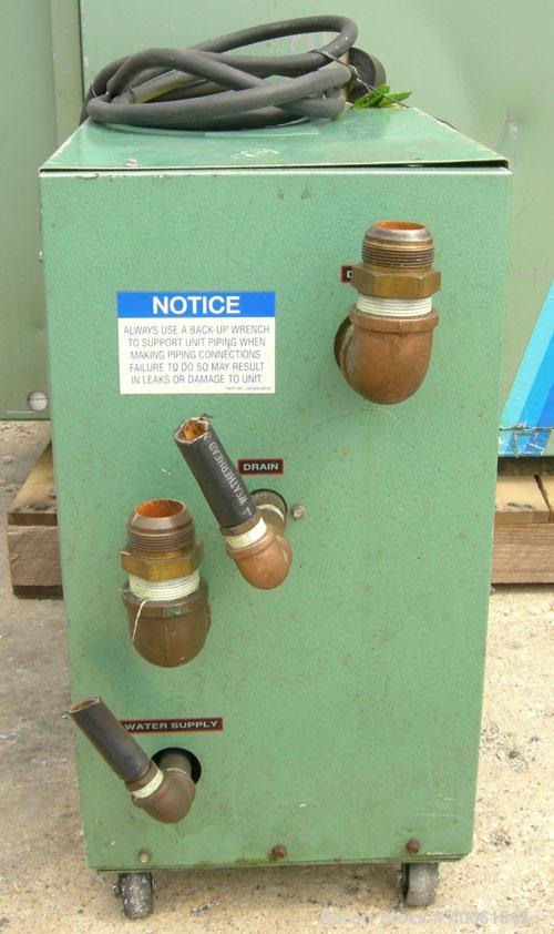 Used Sterlco Sterl-Tronic Heating and Temperature Control Unit, model G9410-FCX. 3/60/230 volt, 29 amps. 9000 watts per heater. Operating temperature range from supply water to 250 degrees F.  Driven...