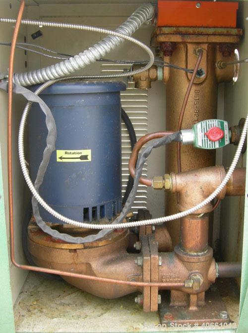 Used Sterlco Sterl-Tronic Heating and Temperature Control Unit, model G9410-FCX. 3/60/230 volt, 29 amps. 9000 watts per heater. Operating temperature range from supply water to 250 degrees F.  Driven...