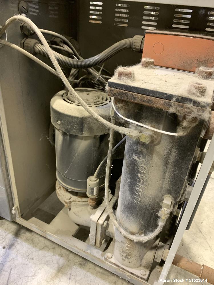 Used Sterlco Portable Water Temperature Control Unit, Model M2B2010-D.  1 HP Pump, 35 GPM, 150 PSI Max Working Pressure, 9 kW Heater, 32-250 Degrees F Setpoint Operating Range.  3/60/208 Volt.  Seria...